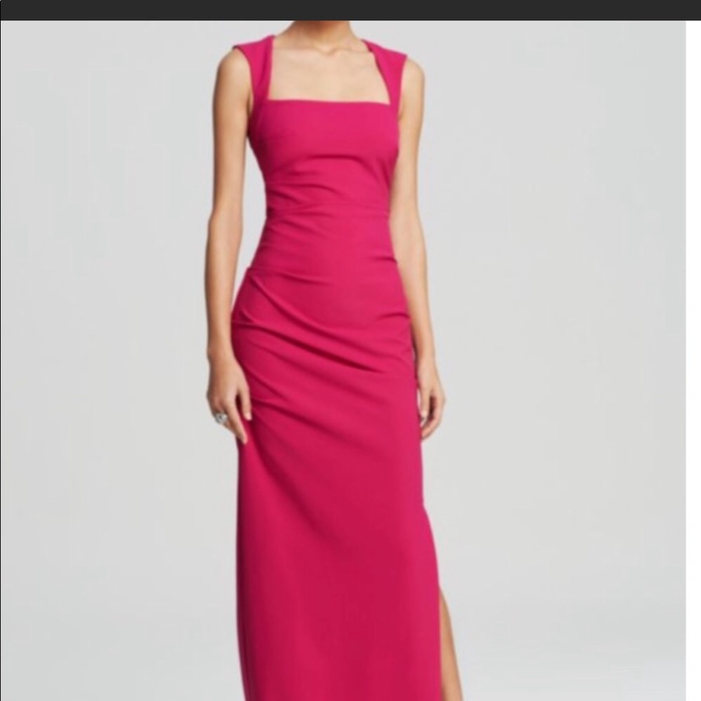 Nicole Miller Felicity gown dress pink